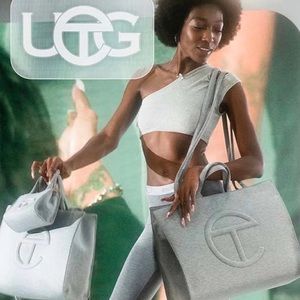 Telfar x Ugg Medium grey bag